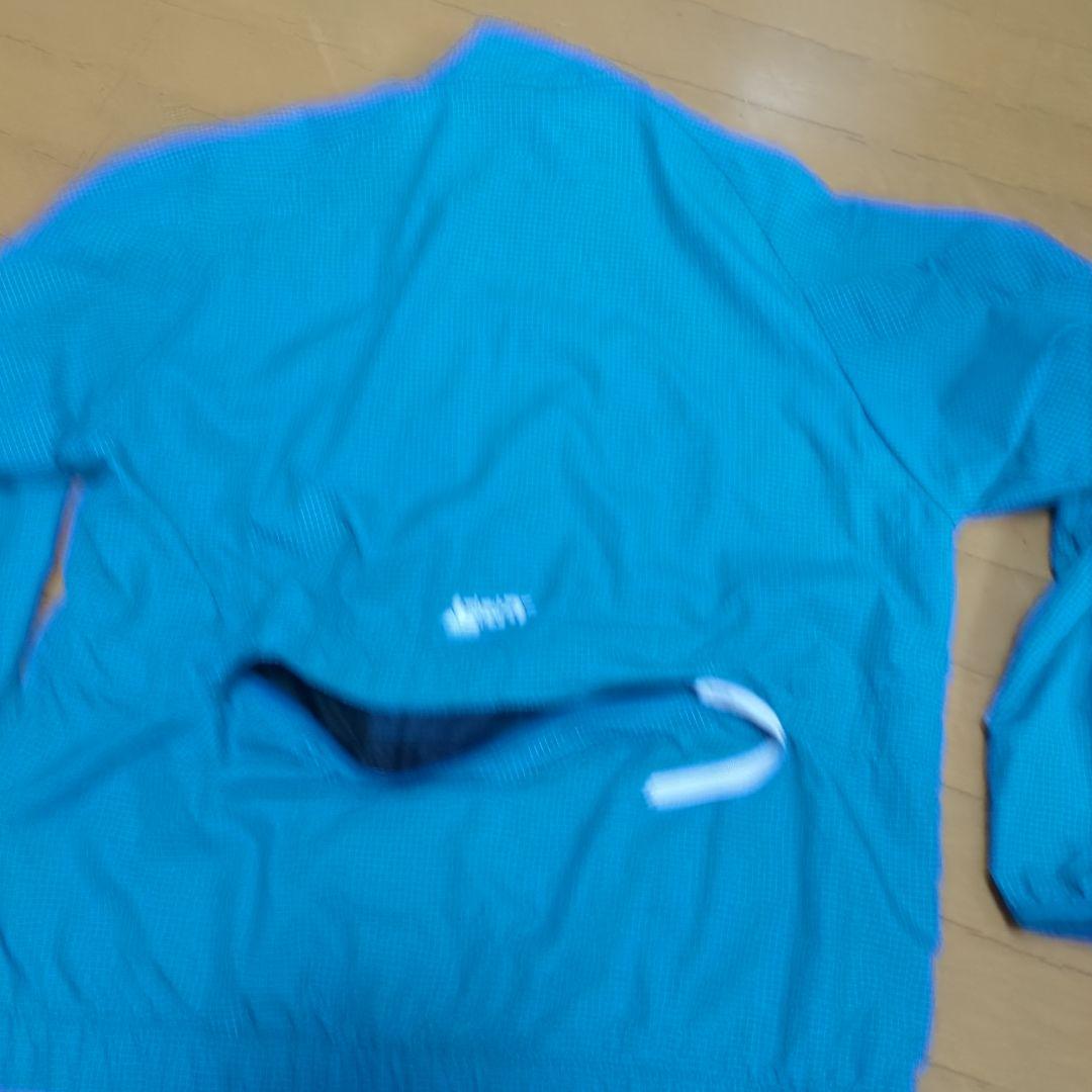 PUMA 青 チェック柄 ジャケット ショーツ セット　Lサイズ＆Мサイズ