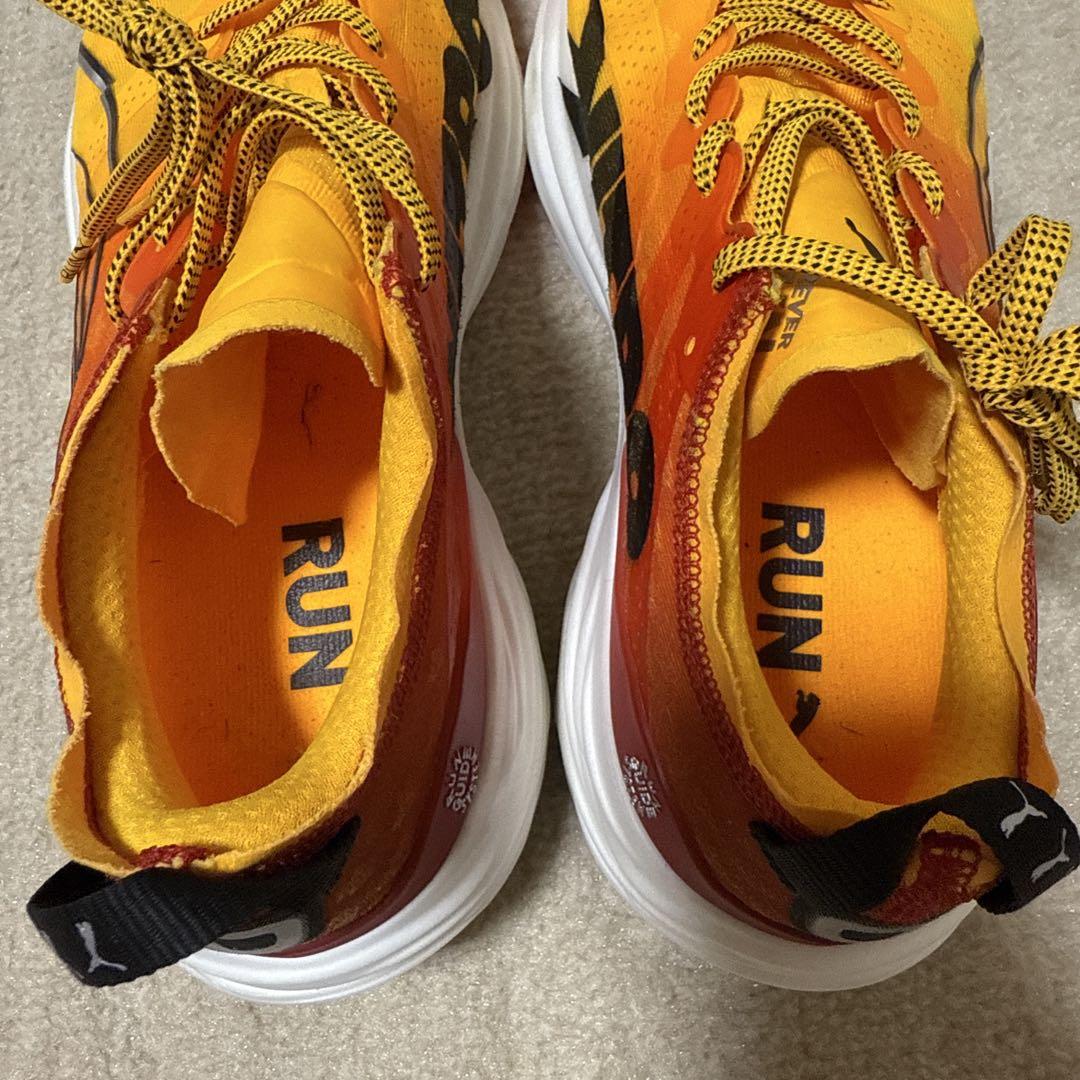 PUMA フォーエバーラン ニトロ ファイアーグロー