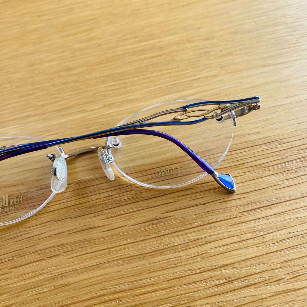 Felix Buhler 正規品 K18 眼鏡 メガネ フェリックス ビューラー