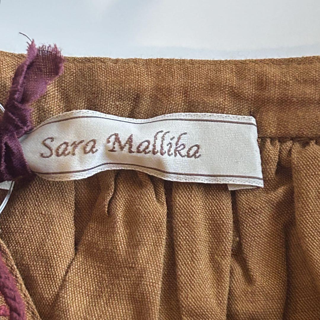 殿堂 sara プルオーバー タッセル 刺繍 ブラウス サラマリカ mallika トップス
