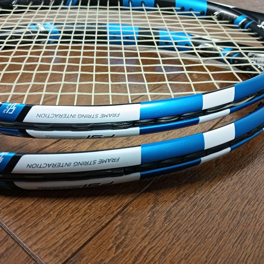 【未使用、極美品】Babolat Pure Drive ラケット 2本セット