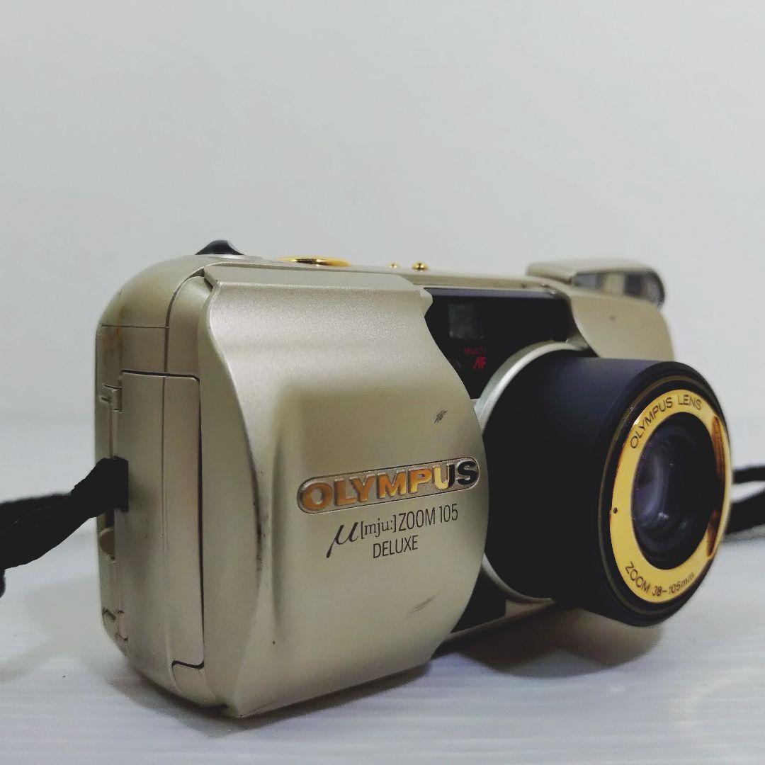【2025年】お歳暮ギフト 動作確認OK】OLYMPUS μ メルカリ - DX 105 ZOOM フィルムカメラ