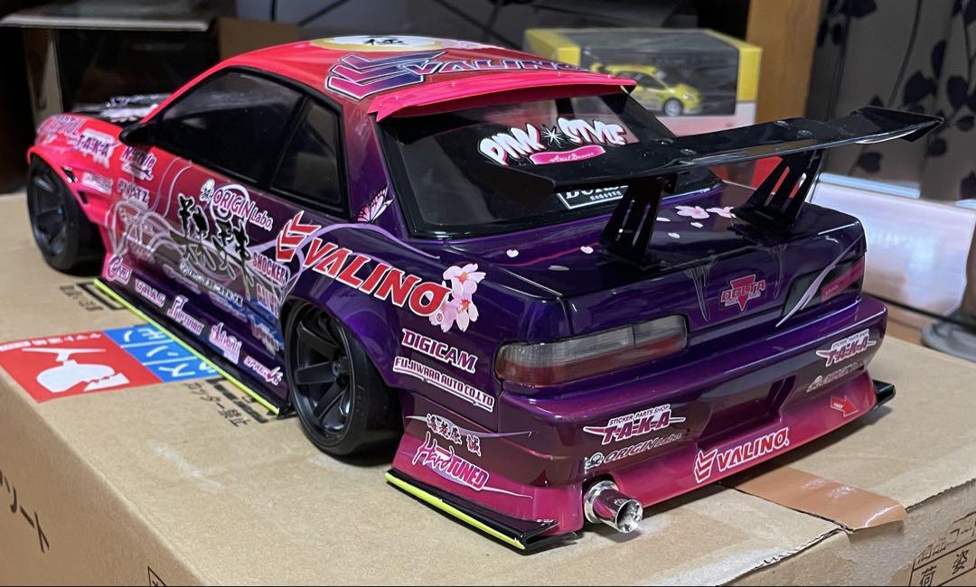 アディクション ラジコンボディ S13 シルビア 高木美紀仕様