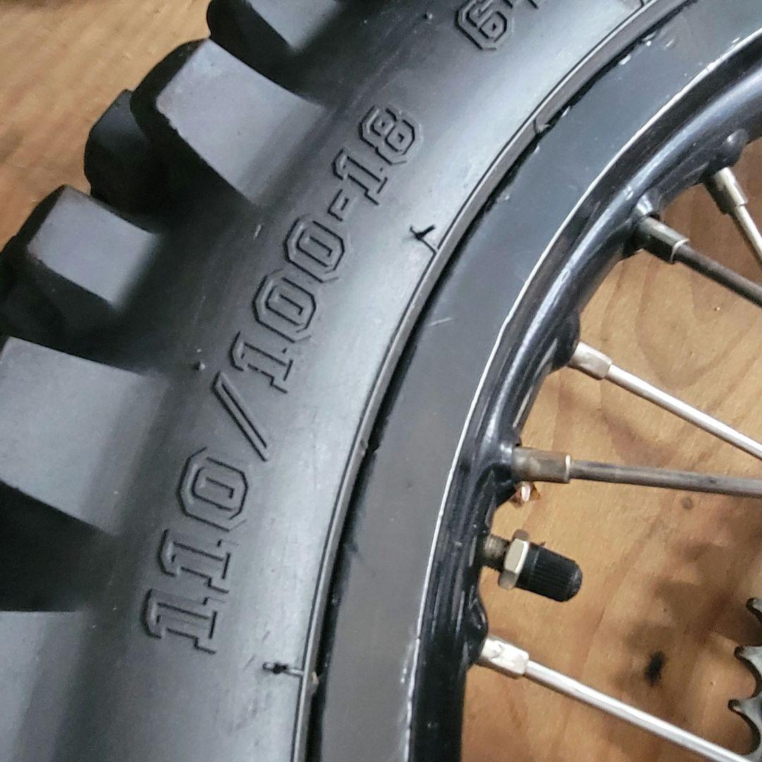KTM  SX ハスクバーナ FC 等 18インチ ホイール＆タイヤ