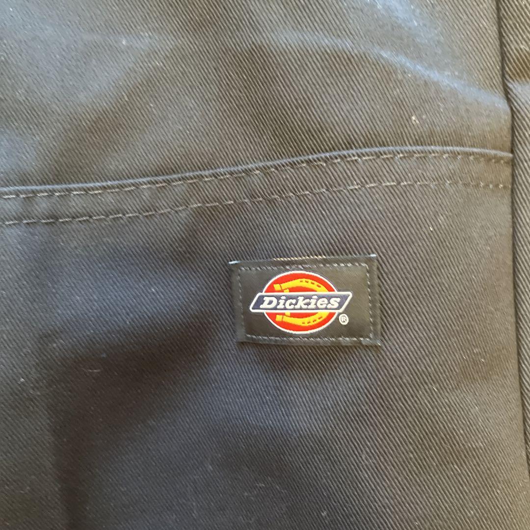 【値下げ交渉OK】Dickiesダブルニーネイビー ワークパンツ