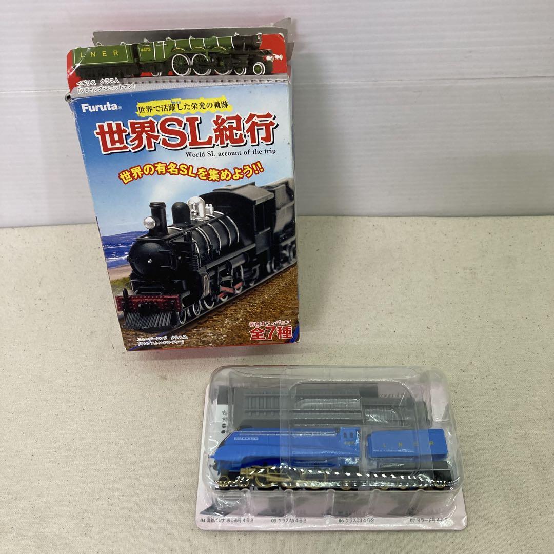 未使用】世界SL紀行 マラード号 イギリス 汽車 模型 Furuta