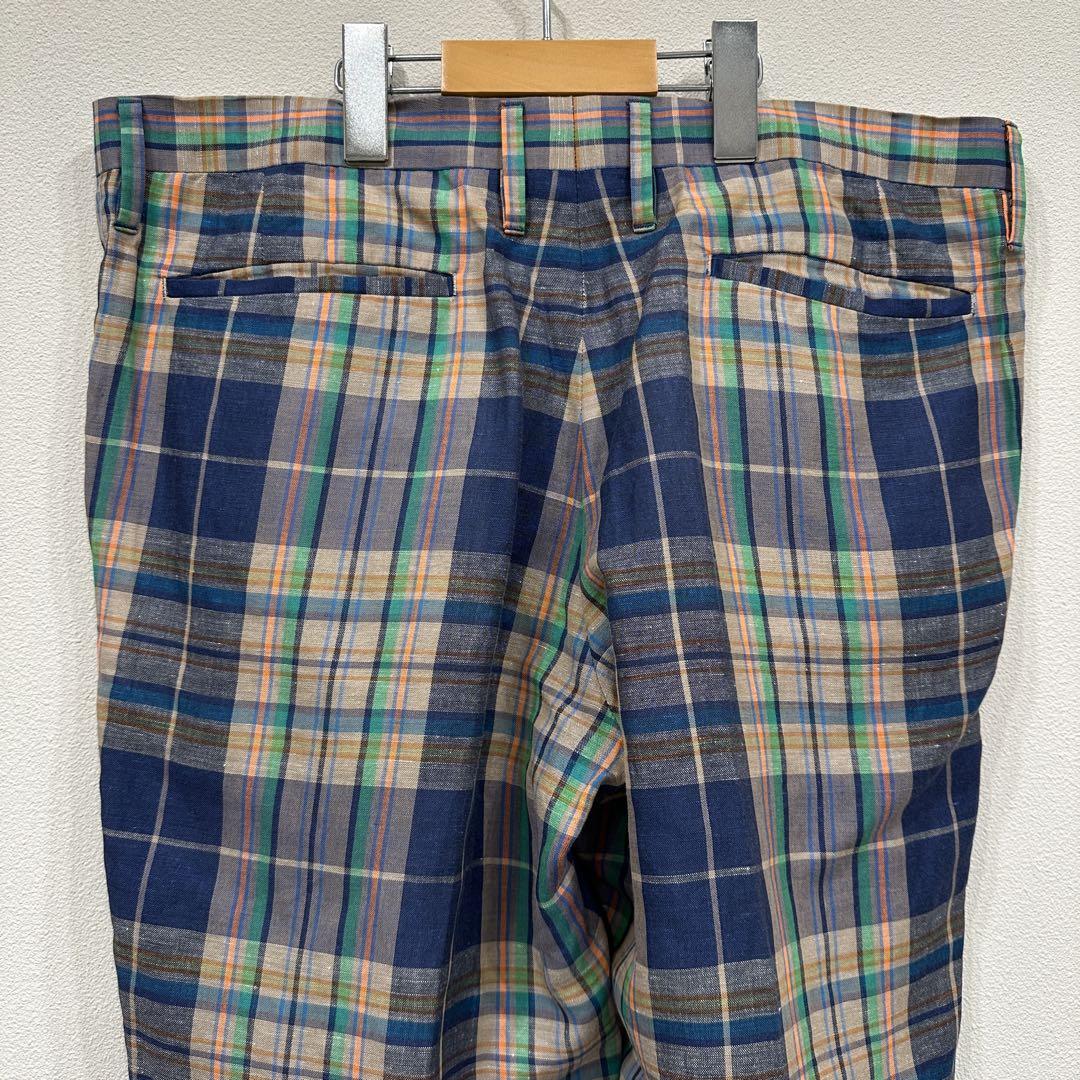 Paul Smith ポールスミス チェック柄 スラックス パンツ XL 2L