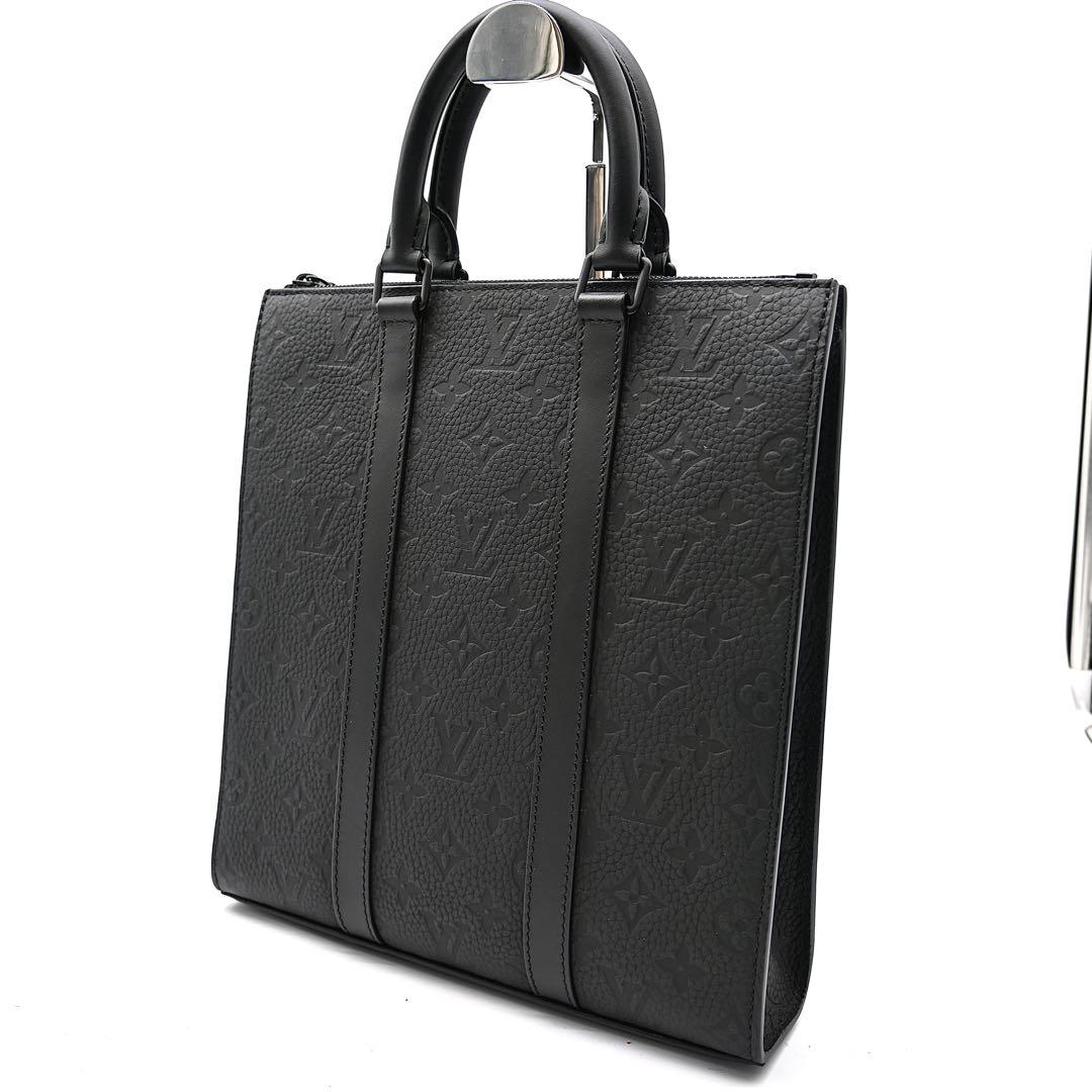 ルイヴィトン サックプラクロス トリヨン 2way ショルダーバック ブラック