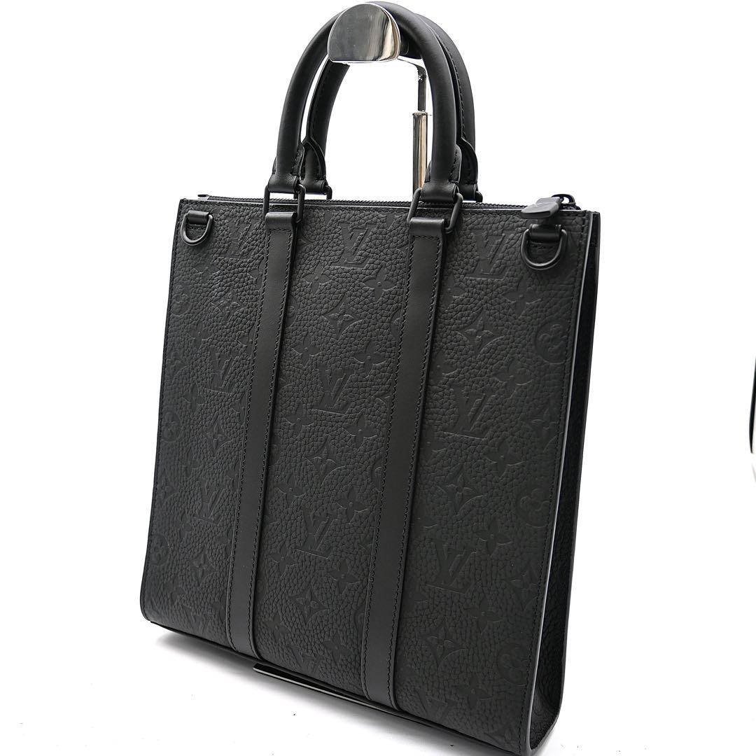 ルイヴィトン サックプラクロス トリヨン 2way ショルダーバック ブラック