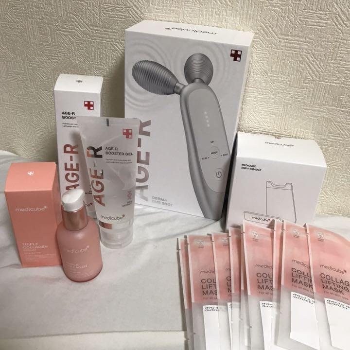 AGE-R Booster pro 美顔器 メディキューブ 3点セット｜Yahoo