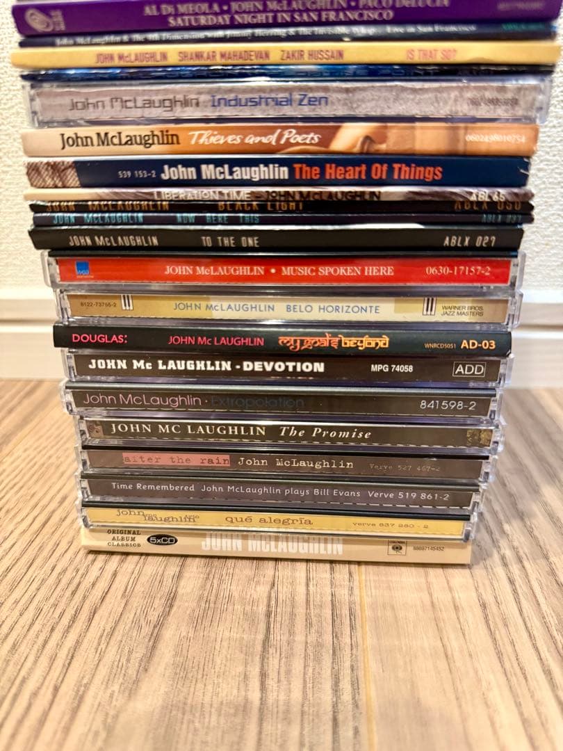 ジョン・マクラフリン CD/DVD まとめ売り John McLaughlin ジョン・マクラフリン CD/DVD まとめ売り John McLaughlin
