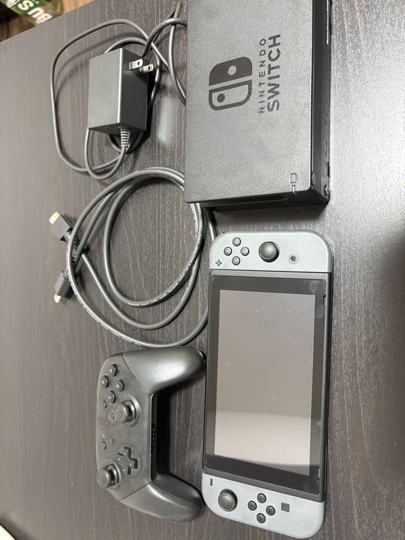 Nintendo Switch 青赤 本体 付属品付き
