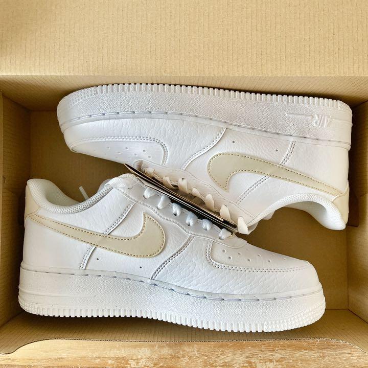 定番SALE 24.0㎝ NIKE エアフォース1 07 NN ホワイト ベージュ bvBCi-m85044100112 激安大特価2022