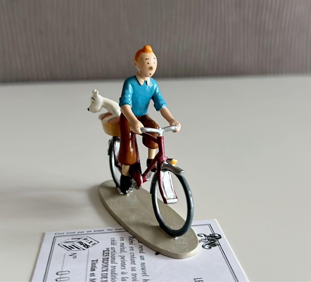 PIXI タンタンの冒険旅行　TINTIN&SNOWYメタルフィギュア カスタ