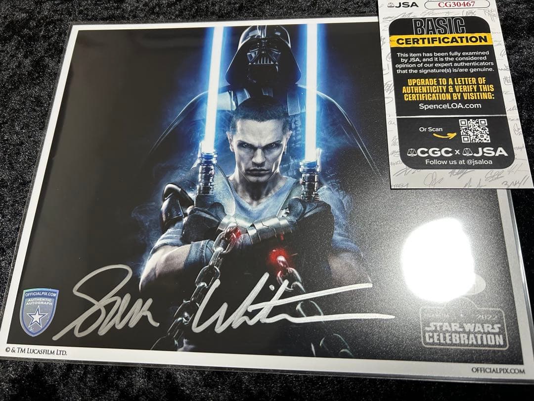 スターキラー サム ウィットワー 直筆サイン ギャレン マレック スターウォーズ スターキラー サム ウィットワー 直筆サイン ギャレン マレック スターウォーズ