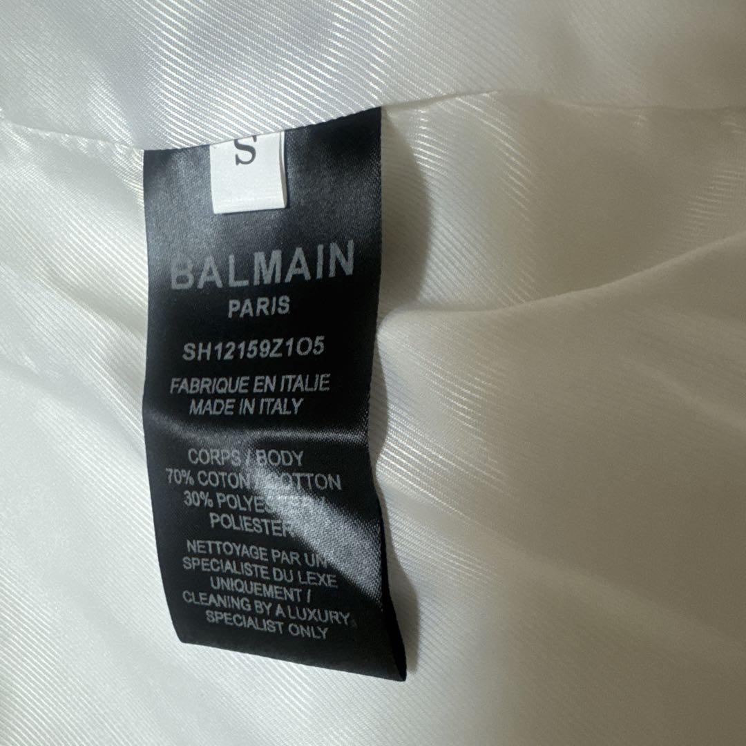 【関税込み】Balmain ホワイト Miami 4ポケット ジャケット Miami tweed 4-pocket jacket white - Women | BALMAIN
