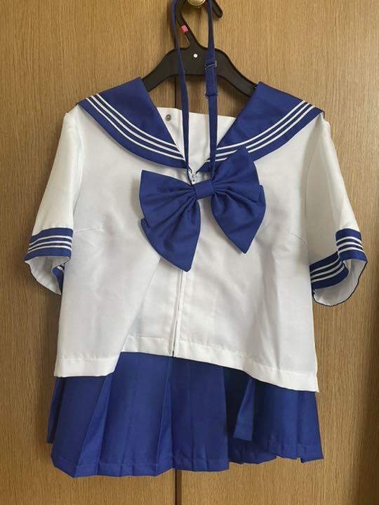 セーラー服 ブルー コスプレ