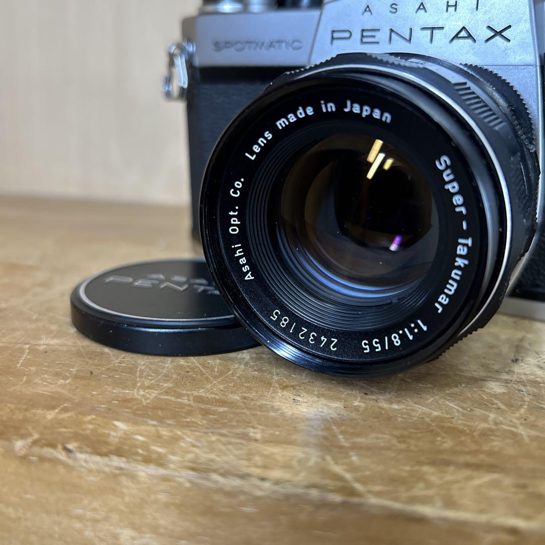 Pentax SP+Super-Takumar 55 f1.8 完動美品