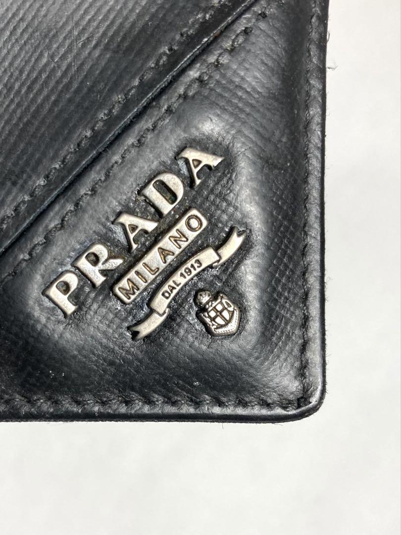 PRADA プラダ　サフィアーノ　名刺入れ プラダ PRADA 名刺入れ カードケース サフィアーノ 新品 メンズ