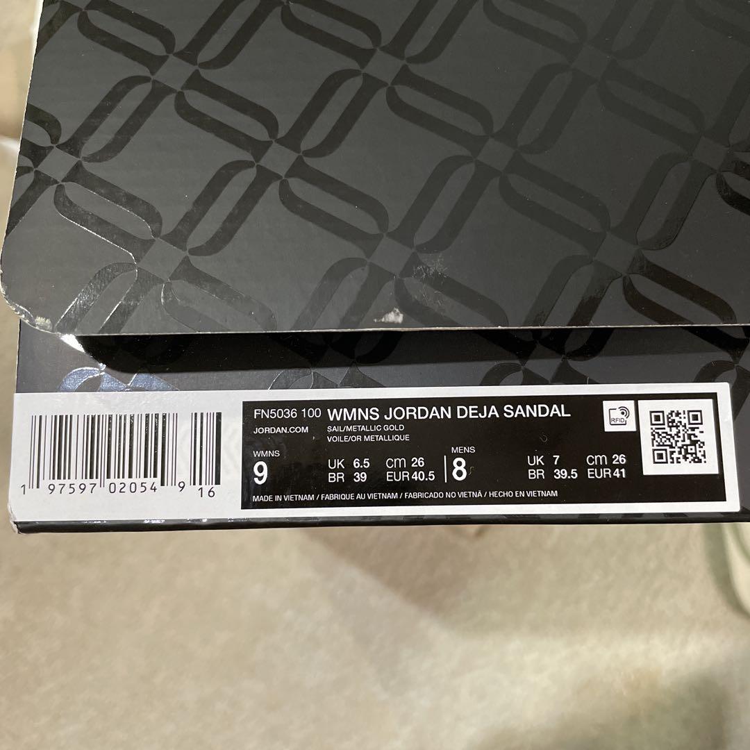 NIKE ジョーダン デジャ 26cm ホワイト NIKE ジョーダン デジャ 26cm ホワイト