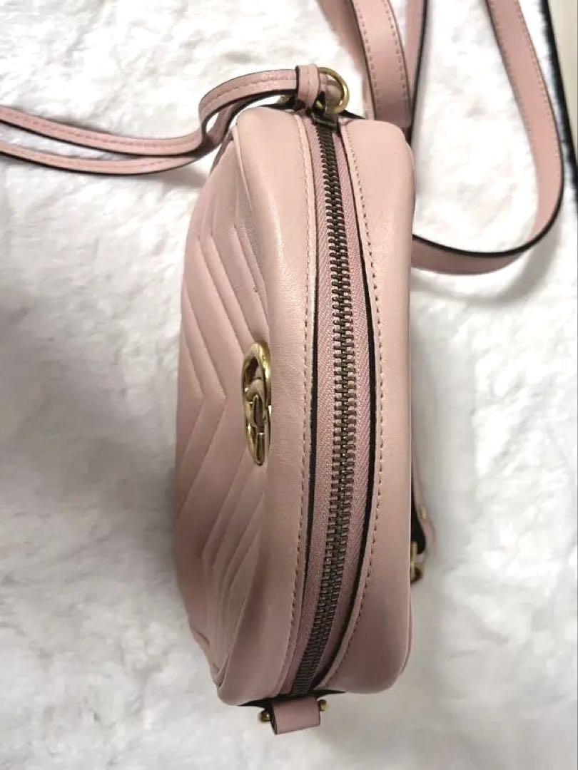 GUCCI♡GGマーモントキルティング スモール ショルダーバッグ 画像4