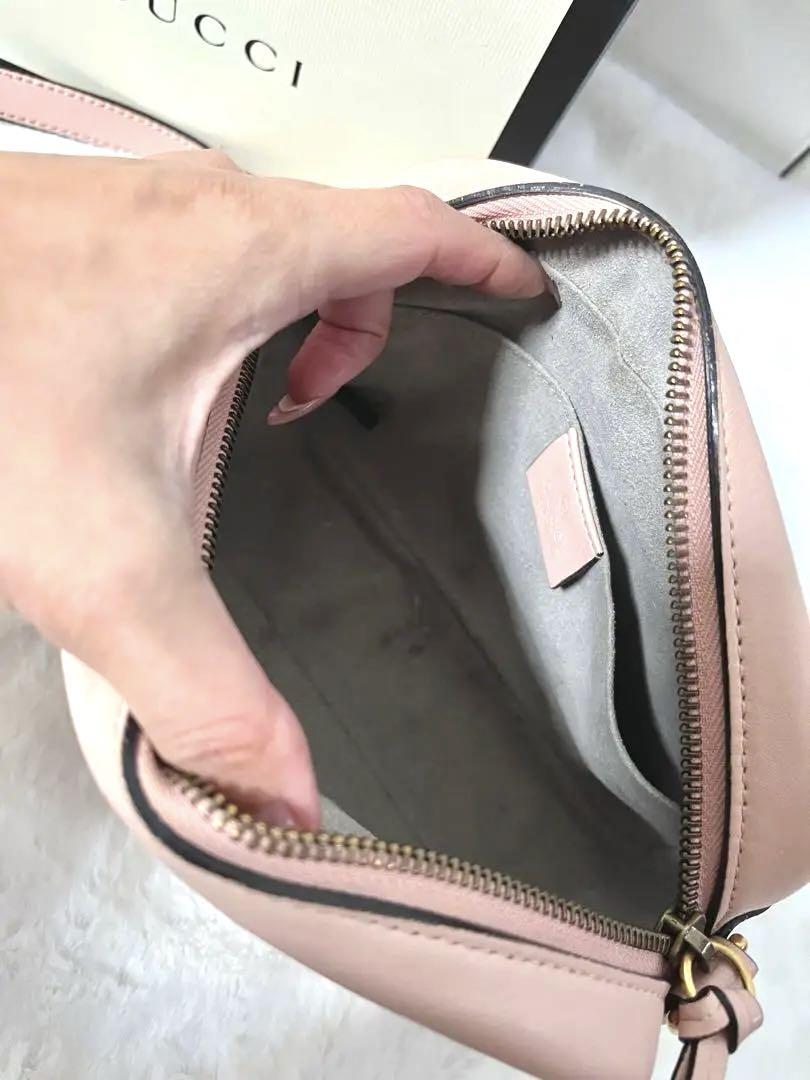 GUCCI♡GGマーモントキルティング スモール ショルダーバッグ 画像5