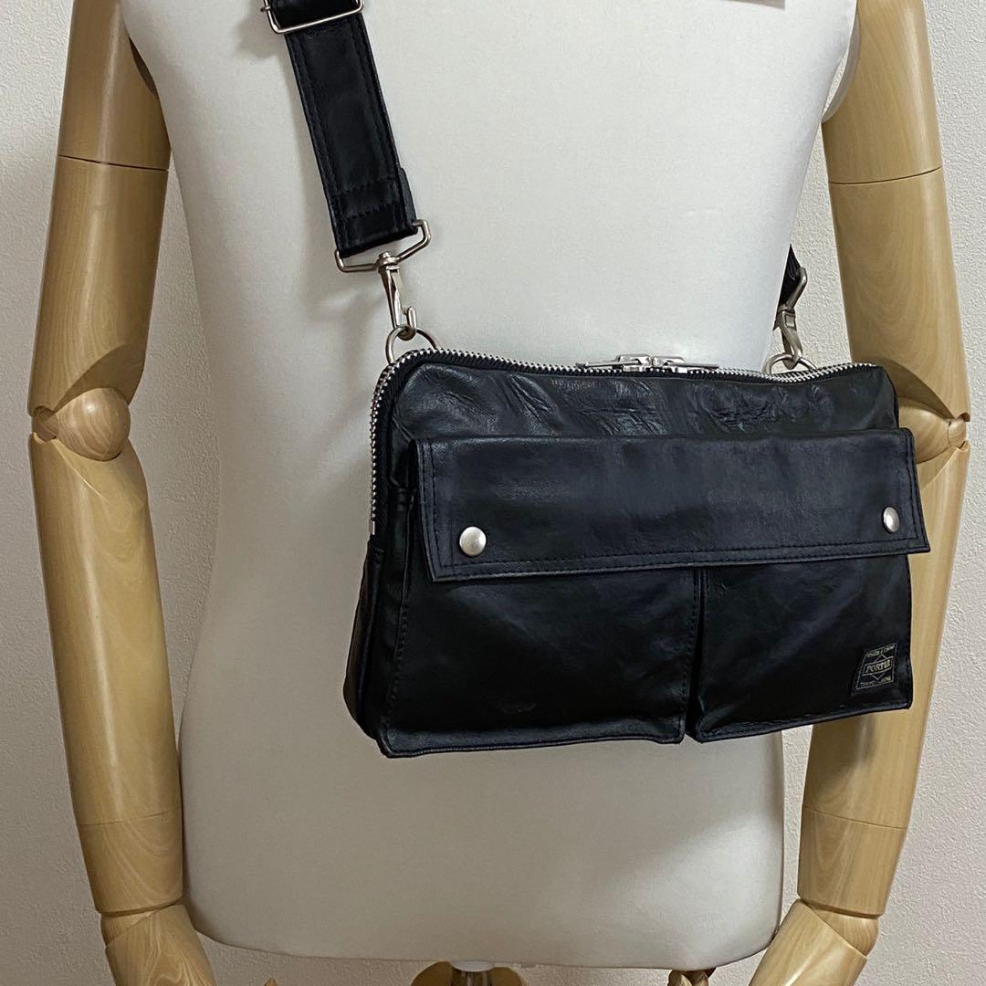 ④ ポーター 2way ショルダーバッグ クラッチバッグ フリースタイル吉田カバン