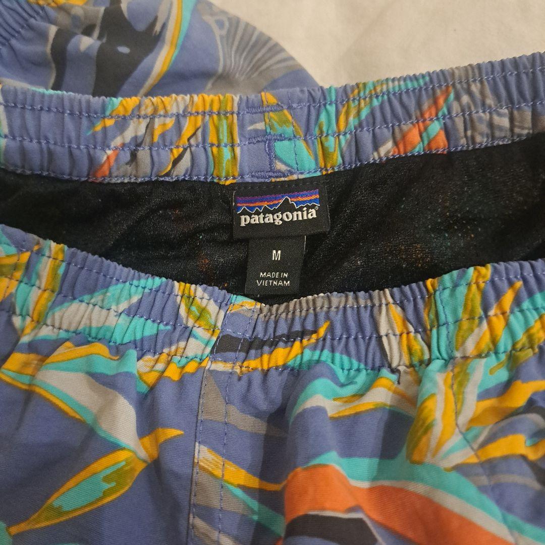Patagonia ショートパンツ バギーズショーツ 総柄 ピトンパラダイス