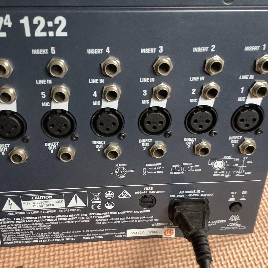 名機 Allen&Heath MixWizard WZ 4 アレンアンドヒース