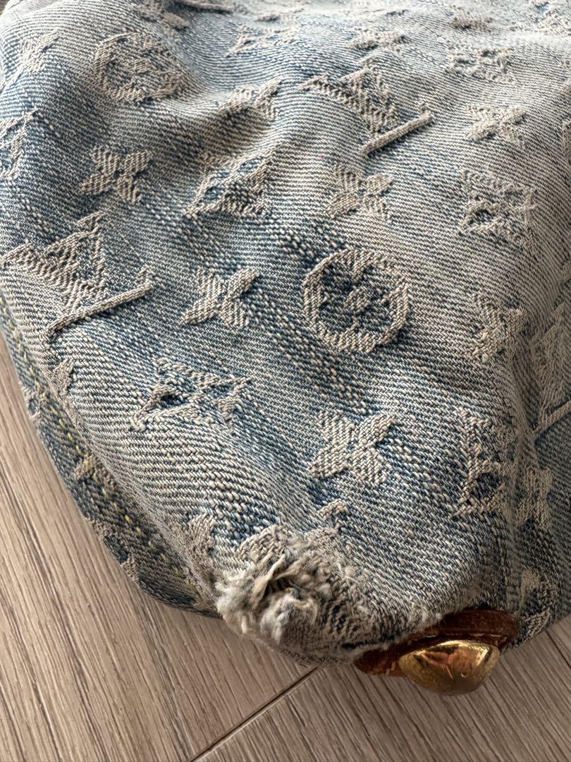 ルイ・ヴィトン LOUIS VUITTON バギー PM デニム モノグラム