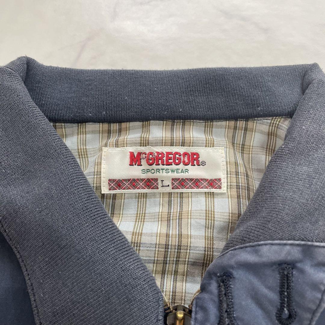 Mcgregor ドリズラージャケット スイングトップ ブルゾン ネイビー L - メルカリ