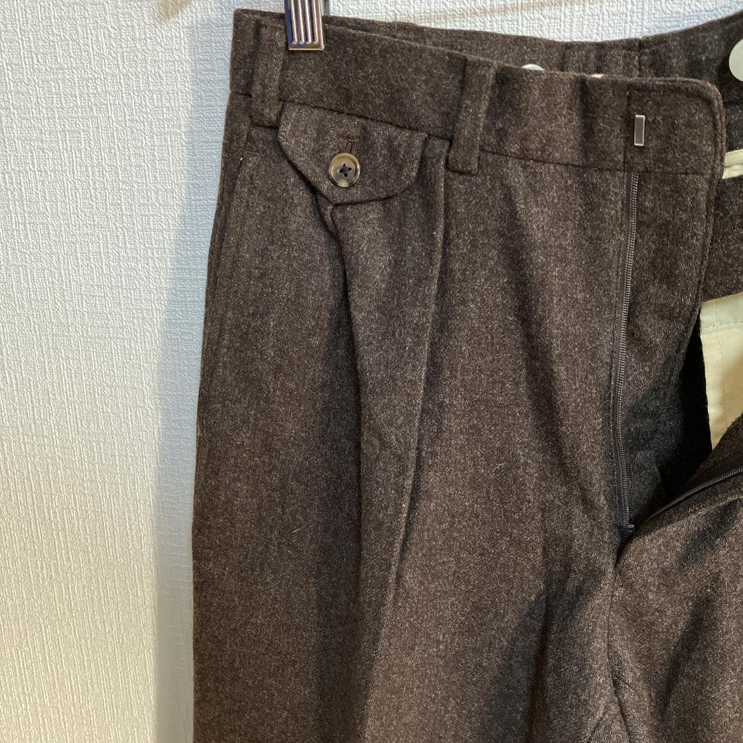 90sラルフローレンウールパンツ美品サスペンダー釦付き76スラックストラウザーズ_画像1