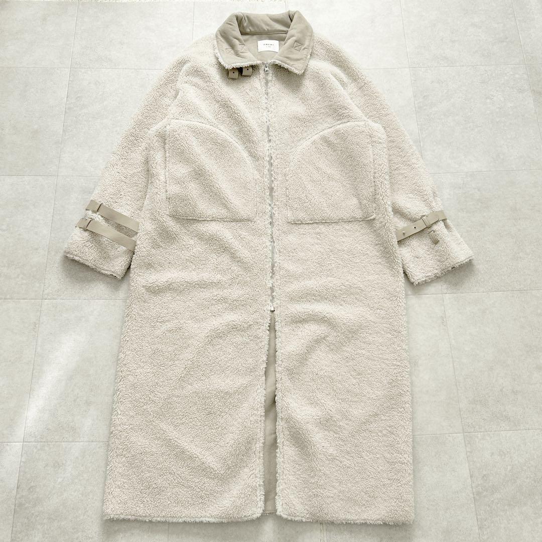 AMERI アメリ 3WAY ECO MOUTON COAT ロング ボアコート