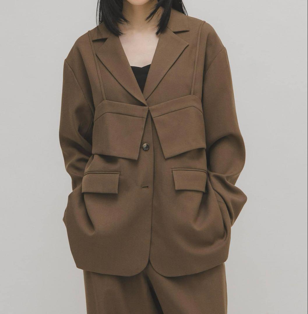 未使用★kBF^_^ビスチェセットテーラードジャケット