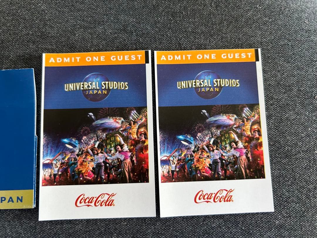 【2枚組】USJ フリーデイトパス