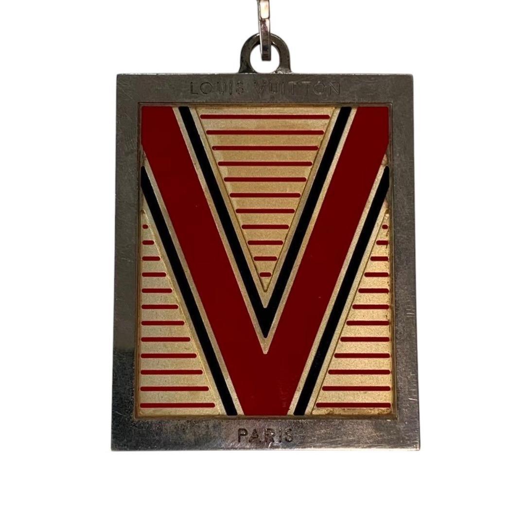 Louis Vuitton ルイ・ヴィトン キーホルダー ポルトクレ Vルージュ