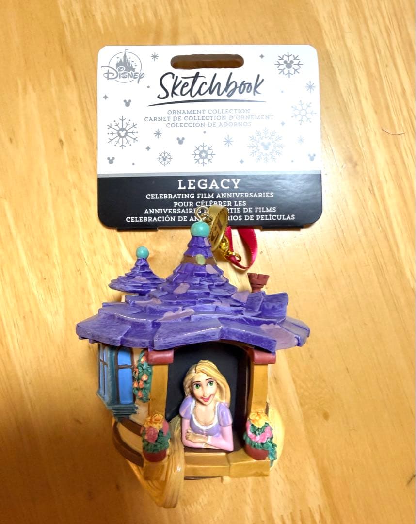 パスカル ラプンツェル オーナメント レガシー せっと ディズニーストア限定 ラプンツェル クリスマスオーナメント