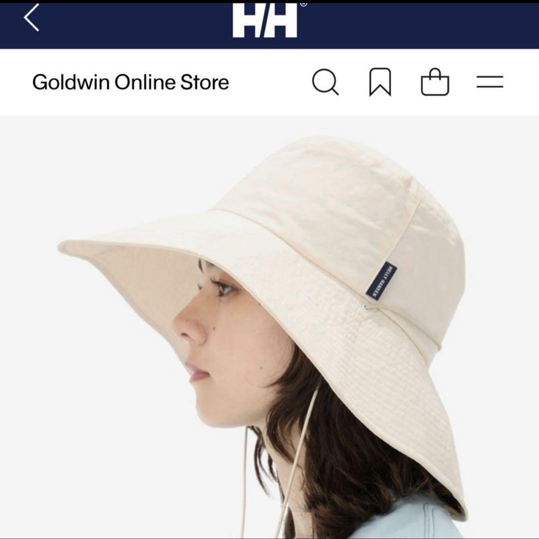 【未使用タグ付き】ヘリーハンセンHELLY HANSEN ビーチフレアハット HELLY HANSEN(ヘリーハンセン)｜【UNISEX】ビーチフレアハット