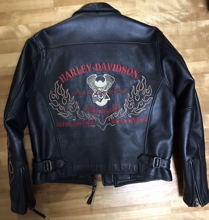 2022100%新品 HARLEY-DAVIDSON レザージャケット Mサイズ CkVRG-m85073119582 ハーレー 10%OFF