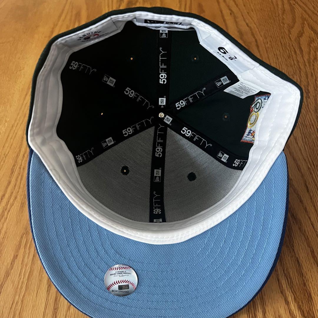 日本未発売 限定 デニム New Era LA ドジャース 60周年 CAP 黒