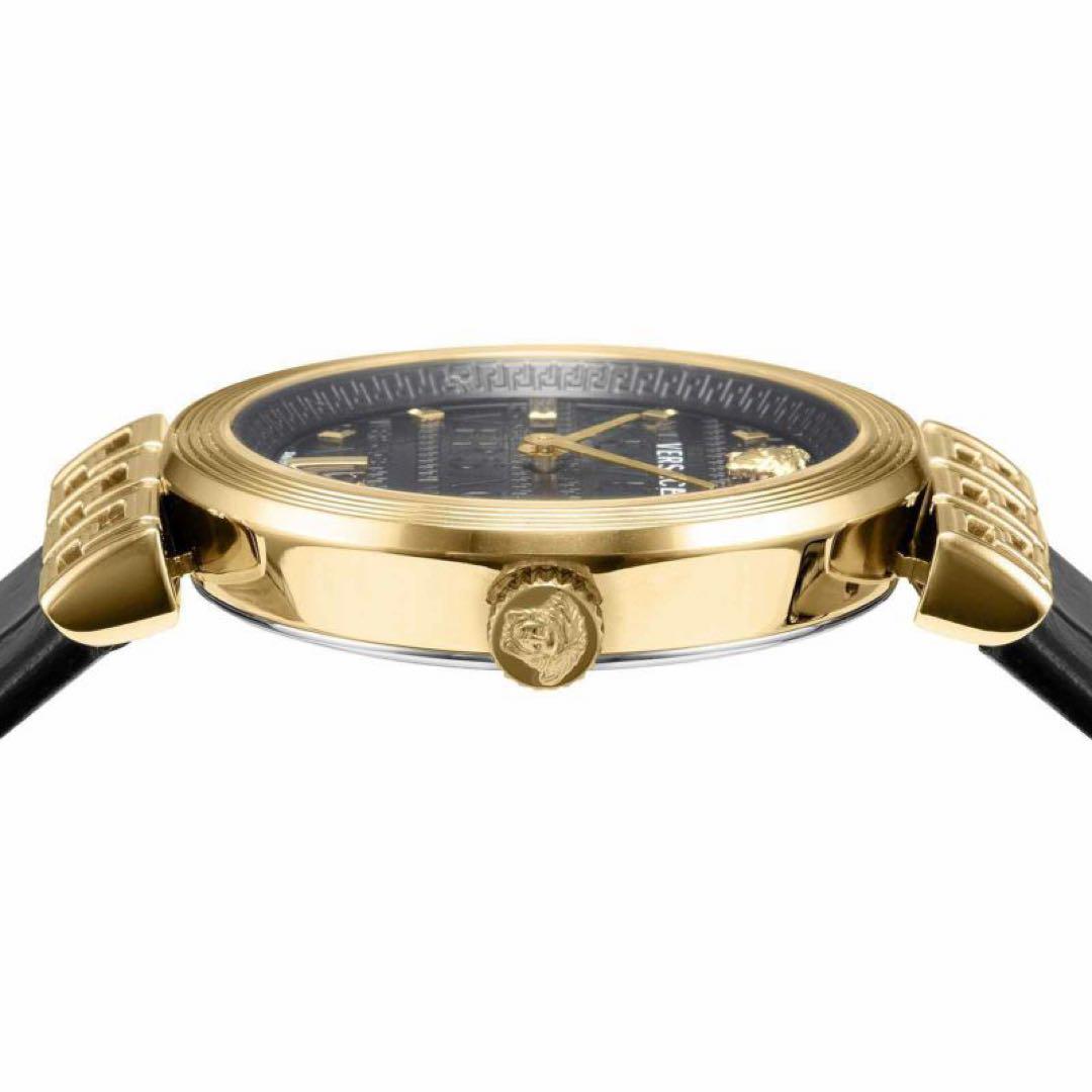 ヴェルサーチ 腕時計 レディース MEANDER ブラック Versace