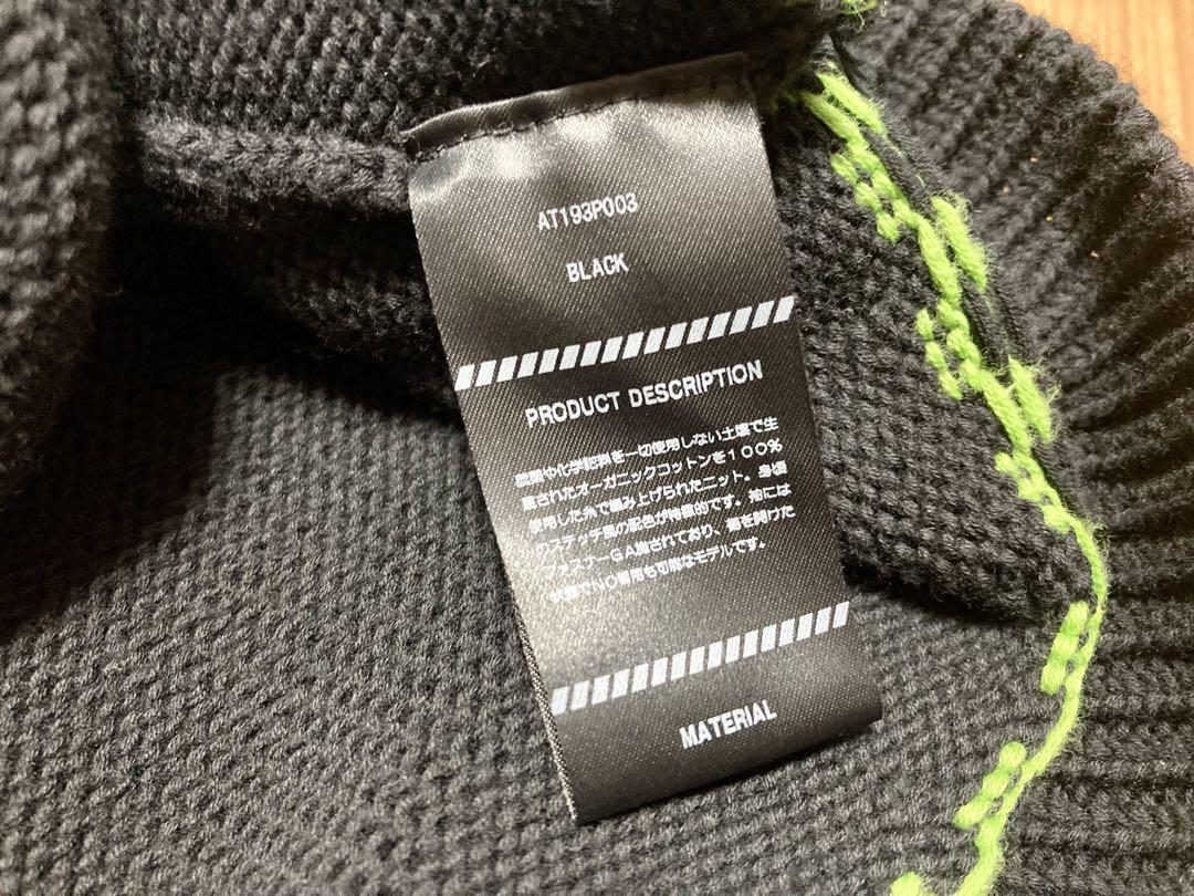 ATIVE エイティブ V-NECK KNIT