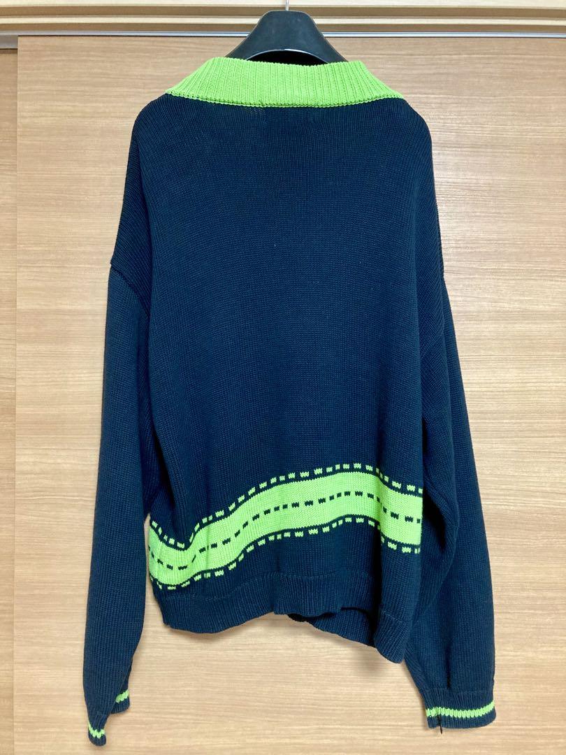 ATIVE エイティブ V-NECK KNIT