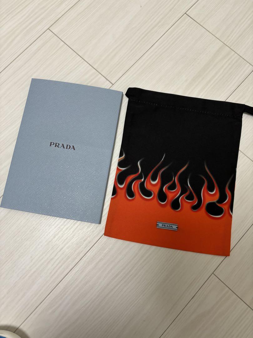 値下げ　PRADA ブラッシュドレザー ローファー　29cm