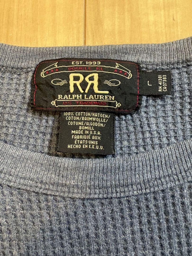 RRL 三つ星 サーマル Tシャツ ヴィンテージ 90s