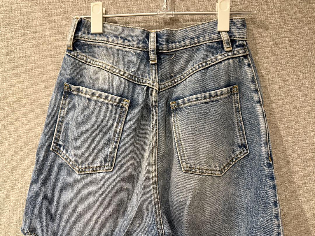 Maison Margiela カットアウト デニムパンツ