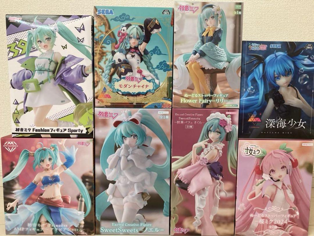 初音ミク フィギュア まとめ売り 初音ミク フィギュア 7点まとめ売り mf01｜Yahoo!フリマ（旧