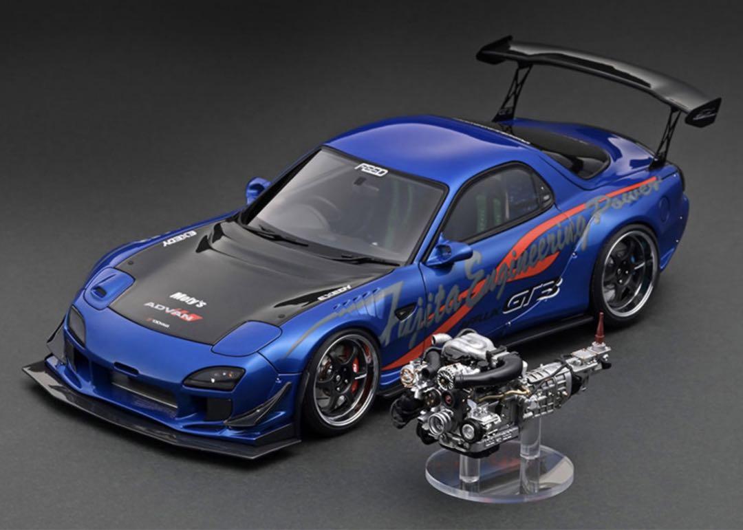 IG2962 1/18 FEED Afflux GT3 FD3S 魔王 エンジン