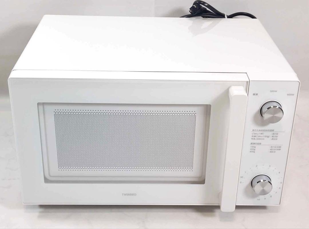TWINBIRD フラット電子レンジ DR-LD20 2020年製