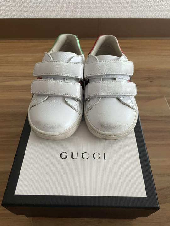 お値下げ★ お出かけに☆GUCCI ベビースニーカー　サイズ22